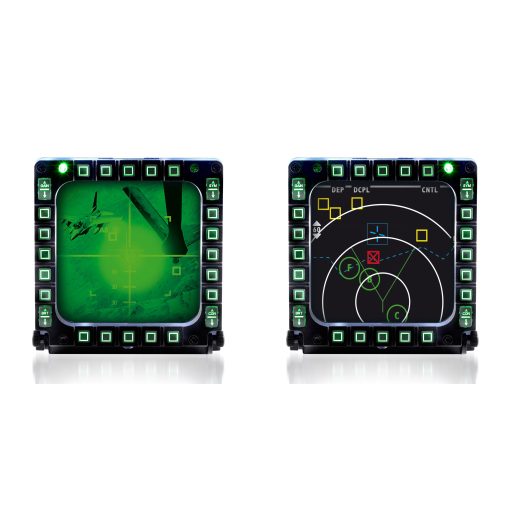 Thrustmaster MFD Cougar Pack Fekete Joystick PC