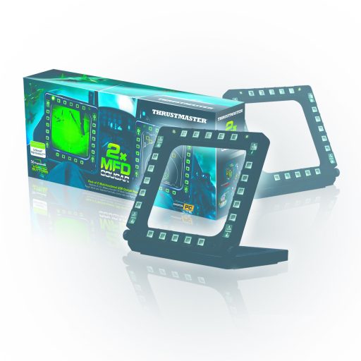 Thrustmaster MFD Cougar Pack Fekete Joystick PC