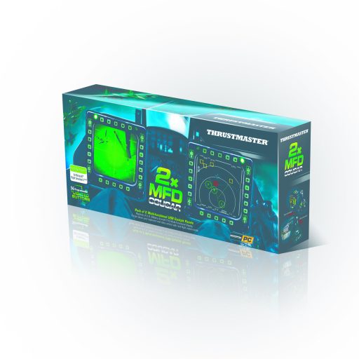 Thrustmaster MFD Cougar Pack Fekete Joystick PC