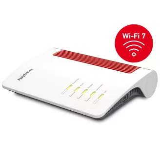   Box 5690 vezetéknélküli router 2.5 Gigabit Ethernet Kétsávos (2,4 GHz / 5 GHz) Vörös, Fehér