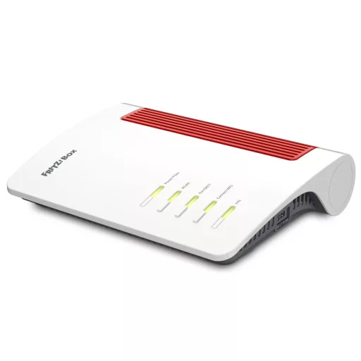 Box 5690 vezetéknélküli router 2.5 Gigabit Ethernet Kétsávos (2,4 GHz / 5 GHz) Vörös, Fehér