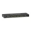 NETGEAR GS316EP-100PES hálózati kapcsoló Vezérelt Gigabit Ethernet (10/100/1000) Ethernet-áramellátás (PoE) támogatása Fekete