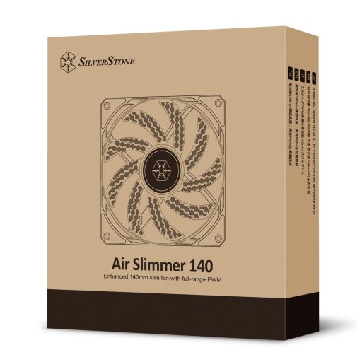 Silverstone SST-AS140B 14 cm Fekete 1 db