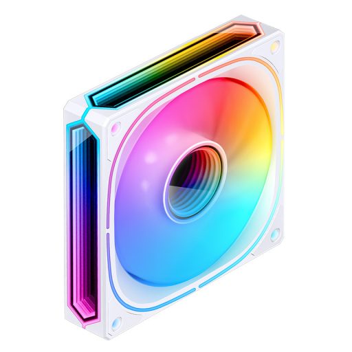 Jonsbo FR-505W 12 cm Fehér 1 db