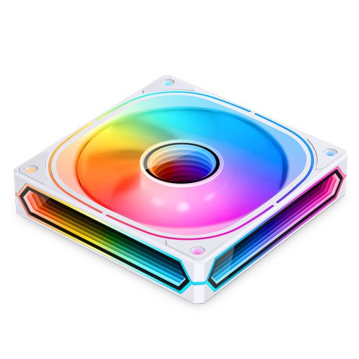 Jonsbo FR-505W 12 cm Fehér 1 db