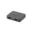 Splitter video HDMI- 2x HDMI 4K + port USB-C czarny