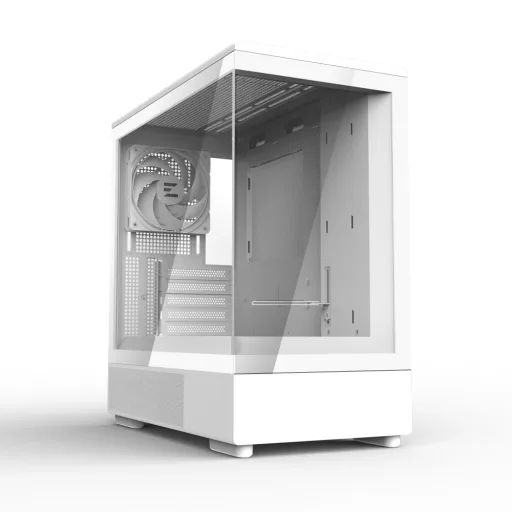 Zalman P10 White Mini Tower Fehér
