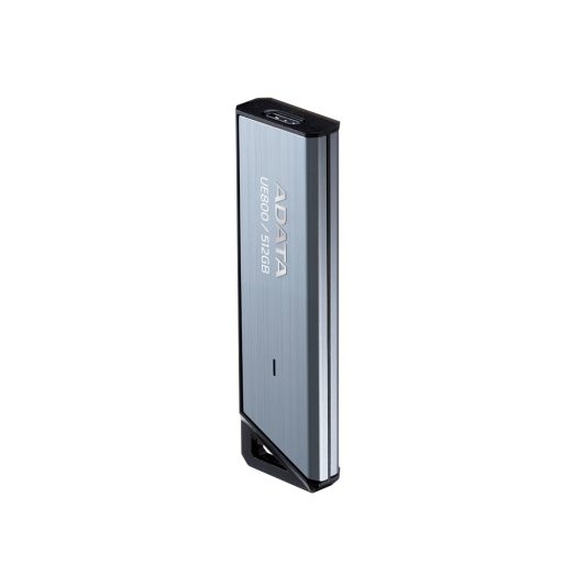 ADATA UE800 USB flash meghajtó 512 GB USB C-típus 3.2 Gen 2 (3.1 Gen 2) Ezüst