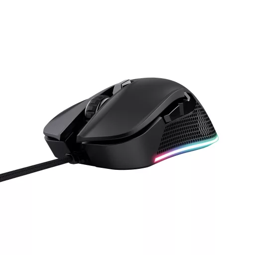Trust GXT 922 YBAR egér Játék Jobbkezes USB A típus Optikai 7200 DPI
