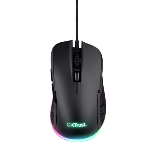 Trust GXT 922 YBAR egér Játék Jobbkezes USB A típus Optikai 7200 DPI