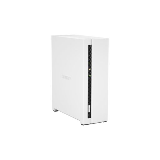QNAP TS-133 tárolószerver NAS Tower Cortex-A55 2 GB DDR4 0 TB QNAP Turbo System Fehér