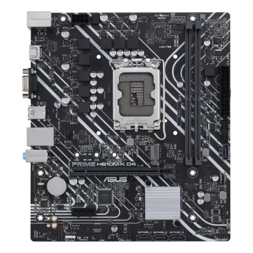 ASUS PRIME H610M-K D4 Intel H610 LGA 1700 Micro ATX