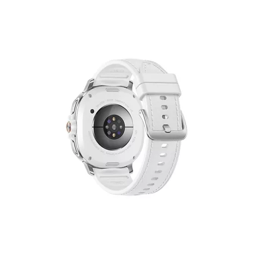 Samsung Galaxy Watch 8 Classic 3,3 cm (1.3") AMOLED 46 mm Digitális 438 x 438 pixelek Érintőképernyő 4G Ezüst Wi-Fi GPS (műhold)