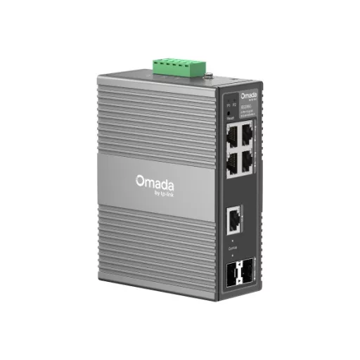 TP-Link Omada IES206G hálózati kapcsoló Vezérelt Gigabit Ethernet (10/100/1000) Fekete