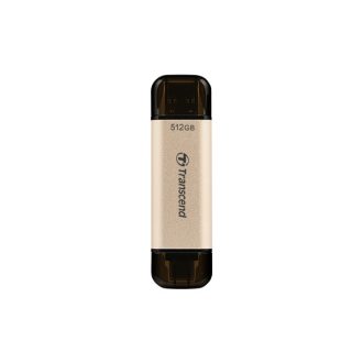   Transcend JetFlash 930C USB flash meghajtó 512 GB USB Type-A / USB Type-C 3.2 Gen 1 (3.1 Gen 1) Arany