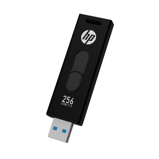 HP x911w USB flash meghajtó 256 GB USB A típus 3.2 Gen 1 (3.1 Gen 1) Fekete