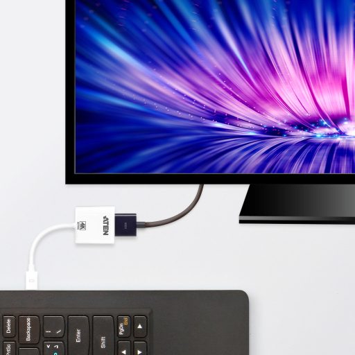 ATEN VC981-AT video átalakító kábel Mini DisplayPort HDMI Fehér