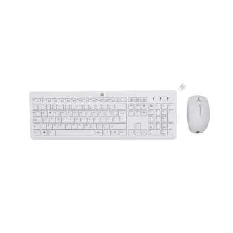   HP 230 Wireless Mouse and Keyboard Combo billentyűzet Egér mellékelve Vezeték nélküli RF QWERTY Fehér