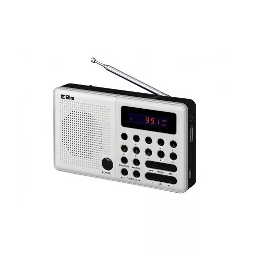 Radio Pliszka USB, FM white