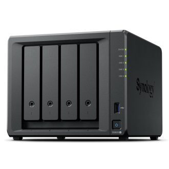   Synology DiskStation DS925+ tárolószerver NAS Ryzen Embedded V1500B 4 GB DDR4 0 TB Fekete