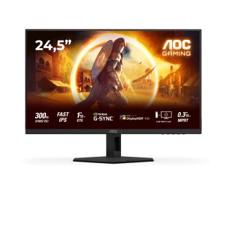   AOC G4 25G4SRE 62,2 cm (24.5") 1920 x 1080 pixelek Full HD LED Fekete, Vörös