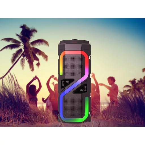Tracer Natrix Sztereó hordozható hangszóró Fekete 16 W