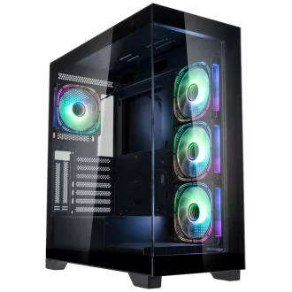 Kolink Unity Peak ARGB Midi Tower Fekete