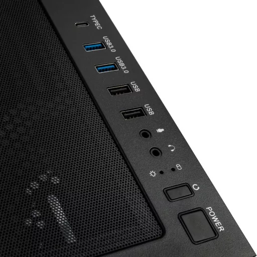 Kolink Unity Peak ARGB Midi Tower Fekete