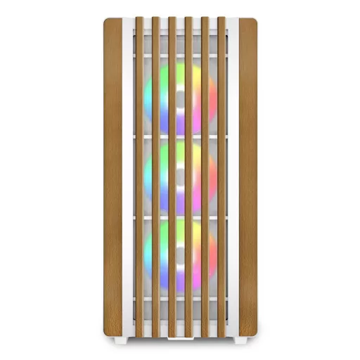 Sharkoon REBEL C70G RGB Full Tower Fehér, Fa