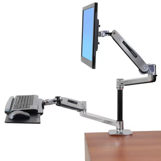 Ergotron LX Series 45-360-026 asztali TV konzol Fémes