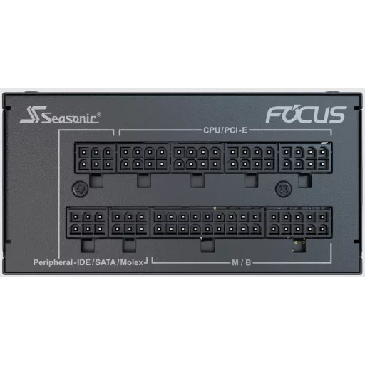 Seasonic FOCUS-SPX-650 650 W 20+4 pin ATX CFX Fekete