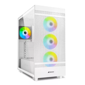 Sharkoon REBEL C50 RGB ATX Full Tower Fehér