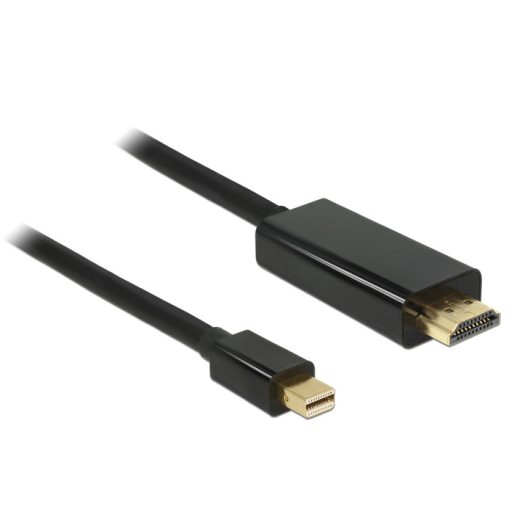 DeLOCK 83698 video átalakító kábel 1 M Mini DisplayPort HDMI Fekete