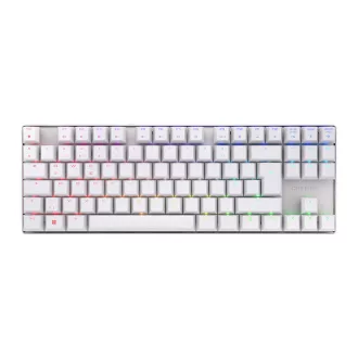   CHERRY MX 8.2 TKL Wireless RGB billentyűzet Játék USB + RF Wireless + Bluetooth QWERTZ Német Fehér