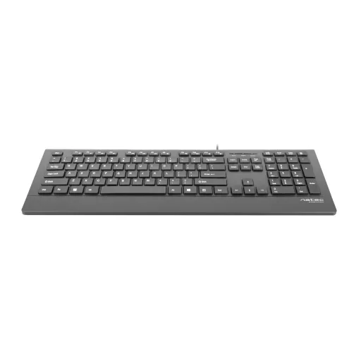 NATEC BARRACUDA billentyűzet Univerzális USB QWERTY Fekete