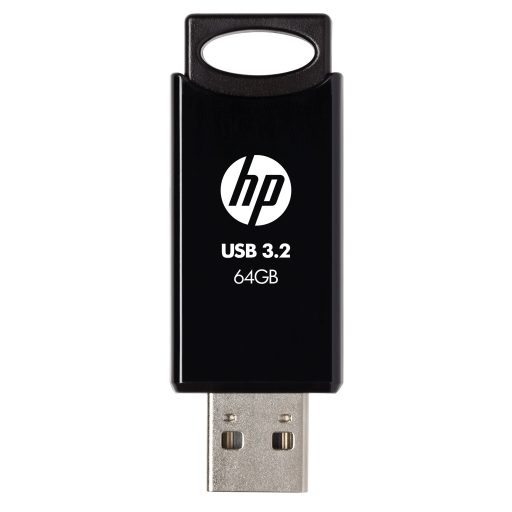 HP 712w USB flash meghajtó 64 GB USB A típus 3.2 Gen 1 (3.1 Gen 1) Fekete