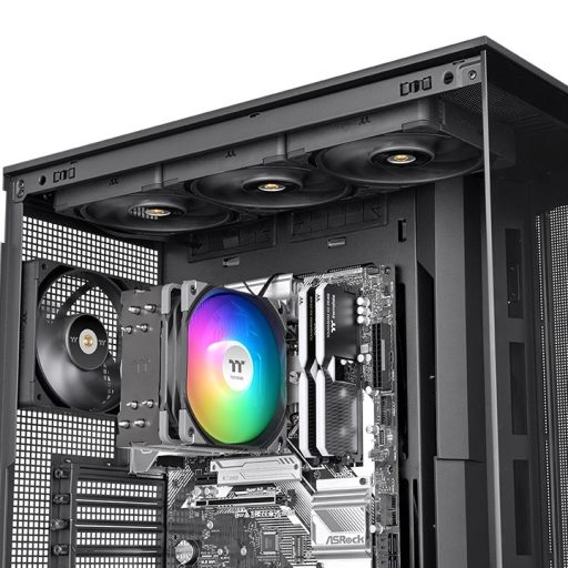 Thermaltake UX400 ARGB Sync Processzor Hűtő 12 cm Fekete 1 db