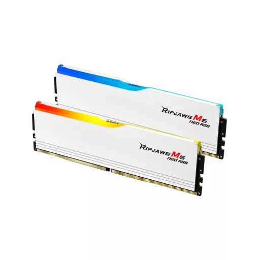 G.Skill Ripjaws M5 RGB F5-6000J3238G32GX2-RM5NRW 64 GB 2 x 32 GB DDR5 6000 MT/másodperc 288-pin DIMM