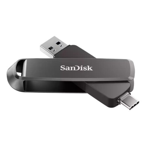 SanDisk SDDDE1-1T00-G46 USB flash meghajtó 1 TB USB Type-C/USB Type-A 3.2 Gen 2 (3.1 Gen 2) Fekete