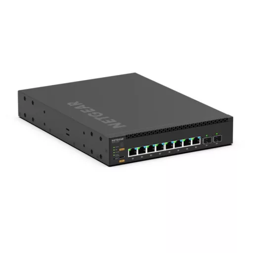 NETGEAR MSM4310 Vezérelt L3 2.5G Ethernet (100/1000/2500) Ethernet-áramellátás (PoE) támogatása 1U Fekete