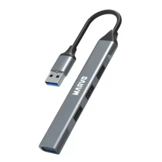 USB MARVO UH-ATC01 USB HUB - USB-A - 4x USB-A, 1x USB-C