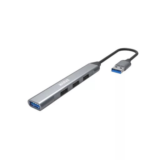 USB MARVO UH-ATC01 USB HUB - USB-A - 4x USB-A, 1x USB-C