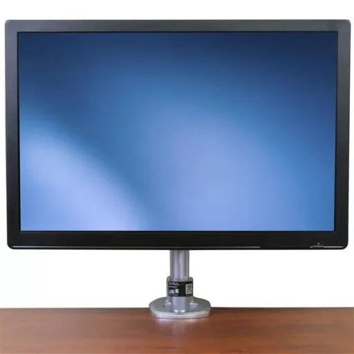 StarTech.com ARMPIVOT asztali TV konzol 86,4 cm (34") Fekete, Ezüst