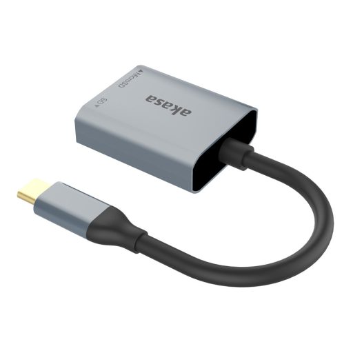 Akasa AK-CR-10BK kártyaolvasó USB 3.2 Gen 2 (3.1 Gen 2) Type-C Fekete, Ezüst