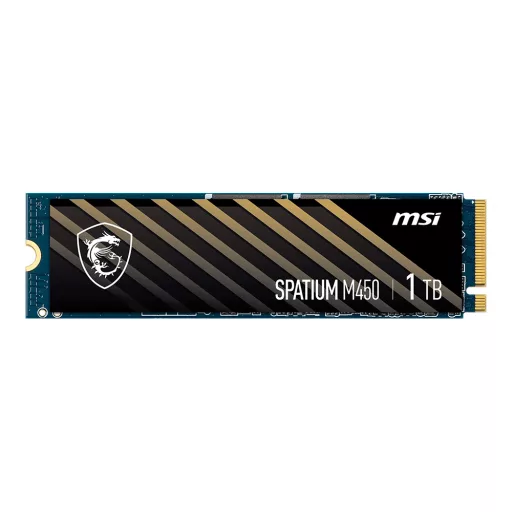 MSI SPATIUM M450 PCIe 4.0 NVMe M.2 1TB PCI Express 4.0 3D NAND