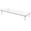 Digitus DA-90358 asztali TV konzol 81,3 cm (32") Átlátszó