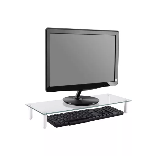 Digitus DA-90358 asztali TV konzol 81,3 cm (32") Átlátszó