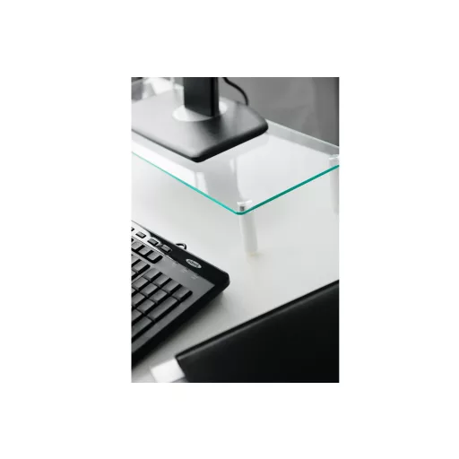 Digitus DA-90358 asztali TV konzol 81,3 cm (32") Átlátszó