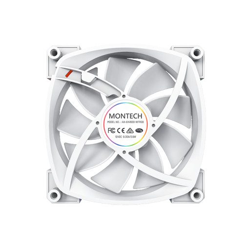 Montech AX140 PWM 14 cm Fehér 1 db