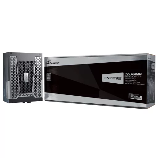 Seasonic Prime PX 2200 W 24-pin ATX ATX Fekete